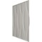 Ekena Millwork 19 5/8in. W x 19 5/8in. H Willow EnduraWall Decorative 3D Wall Panel Covers 2.67 Sq. Ft. WP20X20WWGBW - alternate 2